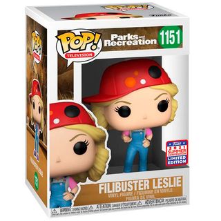 Funko POP! Parks & Recreation Leslie Exclusiva-55905