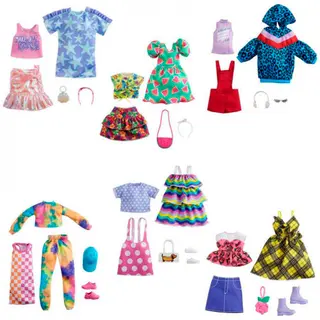 Barbie Pack 2 Looks Completos Surtido-GWC32