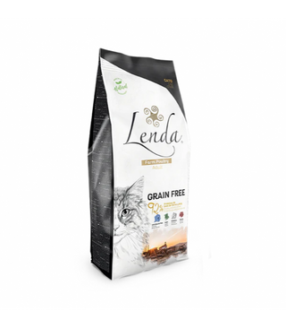 Lenda Ferme de chats adultes Sans céréales. 2 kg