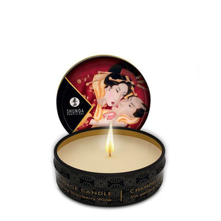 Shunga Vela Pequeña Fresas/champgne