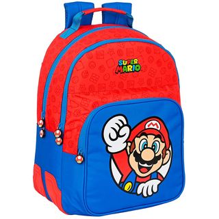 Super Mario Mochila Escolar Doble Adaptable-612108773