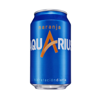 Aquarius Naranja Lata 330 Ml