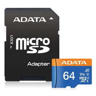 Micro SD kartica 64GB + adapter AUSDX64GUICL10A1-RA1 CLASS10
