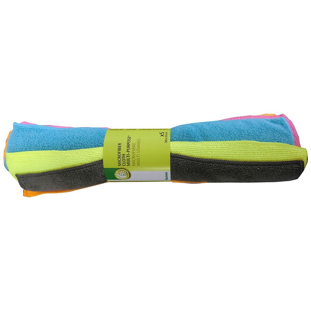 PANO MICROFIBRA POLEGAR MULTIUSOS 5 UNIDADES