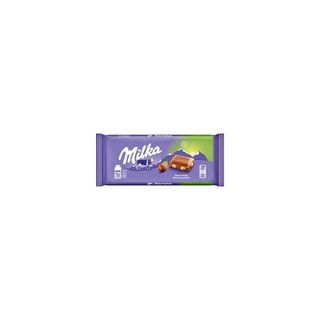 Milka Ciocolata cu lapte alpin cu alune intregi 95 g