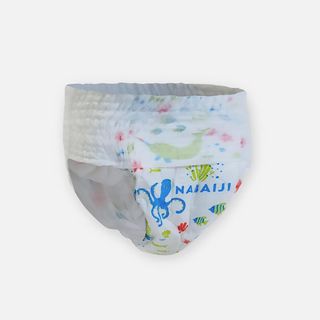 Bañador Bebé Natación Pañal Desechable Nabaiji 10-15 Kg Talla Única Blanco