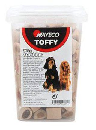 Nayeco Golosinas Mix de Sabores Toffy 250 Gr (300 GR) 8427458000154