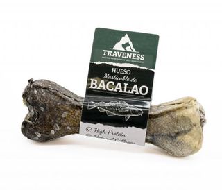 Traveness Hueso Masticable de Bacalao (1 Unidad) 8436607321774