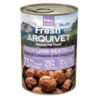 Arquivet Comída Húmeda Fresh Albóndigas de Cordero con Zanahoria y Boniato (400 GR) 8435117891463