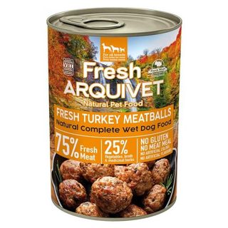 Arquivet Comída Húmeda Fresh Albóndigas de Pavo con Brócoli y Calabaza (400 GR) 8435117891456