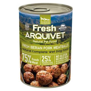 Arquivet Comida Húmeda Fresh Albóndigas de Cerdo Ibérico con Calabaza y Judías Verdes (400 GR) 8435117891470