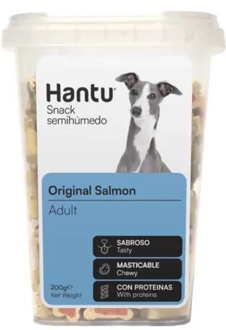 Hantu Snack Original Semihúmedo de Salmón para Perros (200 GR) 8436607382256