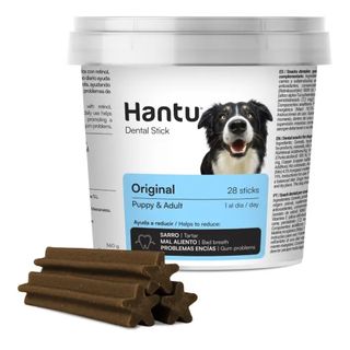Hantu Stick Dental Original para Cachorros y Adultos (28 Sticks) 8436607322078
