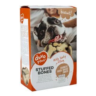 Duvo Plus Galletas en Forma de Huesos Rellenas para Perros (500 GR) 5414365350147