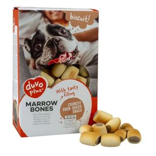 Duvo Plus Galletas MarrowBones Rellenas para Perros (500 GR) 5414365350062