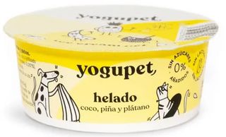 Yogupet Helado de Coco Piña y Plátano para Perros y Gatos (110 GR) 8437023818442