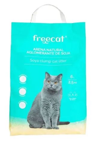 Freedog Arena Natural Aglomerante de Soja Lavanda (6 L) 8429083047986