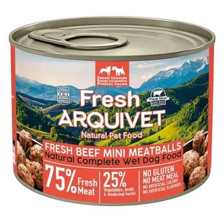 Arquivet Comída Húmeda Mini Fresh Albóndigas de Ternera para Perros (200 GR) 8435117892323