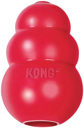 KONG Classic Dispensador de Golosinas Rojo para Perro (M) 035585111216