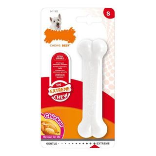 Nylabone Dura Chew Wolf hueso mordedor de nylon para perros