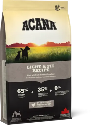 Acana Pienso Light & Fit para Perros Adultos de Pollo (6 Kg) 064992512606