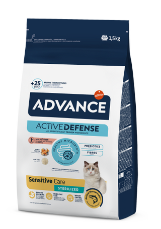 Affinity Advance Feline Sterilized Sensitive Salmão - 1.5KG