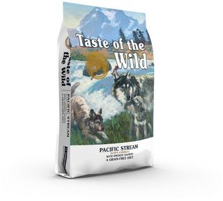 Taste of the Wild Pacific Stream Pienso con Salmón Ahumado para Cachorros (12,2 kg) 074198614349