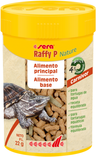Sera Aliment Completo para Raffy P Nature para Tortugas Acuáticas (850 GR) 4001942018807