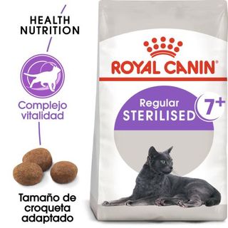 Royal Canin Sterilised 7+ Pienso para Gato Sénior Esterilizado (1,5 Kg) 3182550784566