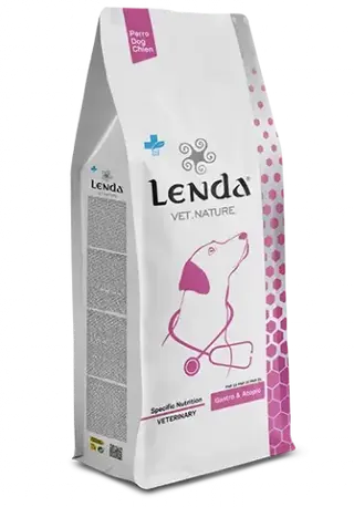 Lenda Vet. Nature Gastro & Atopic Food pour la digestion et la dermatose chez les chiens (2 KG) 8435578250021