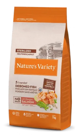 Nature's Variety Pienso No Grain de Salmón Noruego para Gatos Esterilizados (1,25 KG) 8410650271811