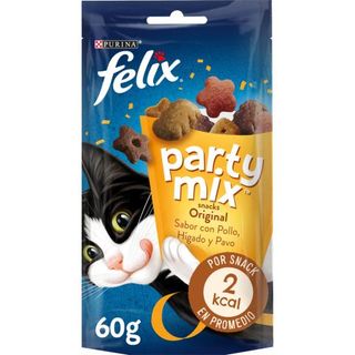 Purina Felix Snack Party Mix Original para Gatos (200 GR) 8445290773616