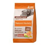 Nature's Variety Pienso Medium Adult No Grain Free Salmon para Perros (10 KG) 8410650271477