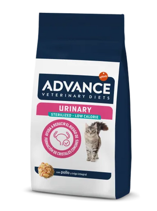 Advance Pienso Urinary Low Calorie para Gatos Esterilizados (7,5 KG) 8410650240213
