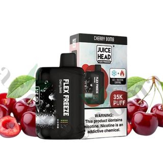 JUICE HEAD FLEX FREEZY 35K CHERRY BOMB