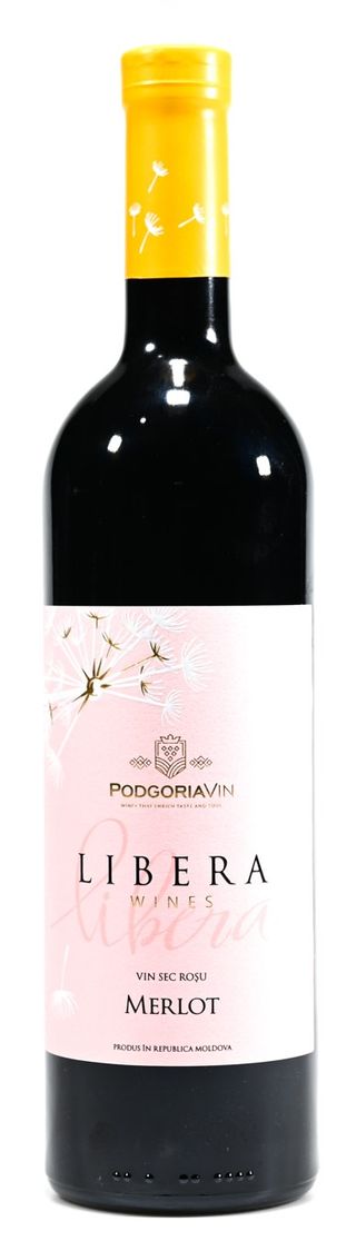 Libera Merlot Vin Roșu Sec 0.75l