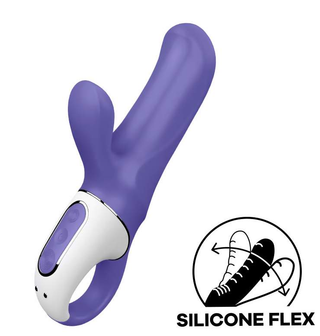 Vibrador Con Estimulador De Clitoris Satisfyer Magic Bunny