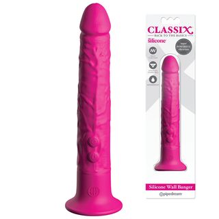 Dildo Consolador Realista Vibrador Y Ventosa Wall Banger