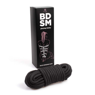 Cuerda Bondage Negra - Bdsm - Atar Pareja