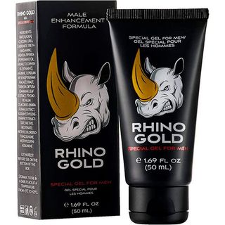 Crema Ereccion Hombre Potenciador Retandante  Rhino Gold 5