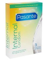 Preservativo Femenino Interno Pasante 3 Unidades