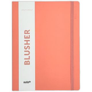 Caderno B5 Com Elástico Pautada 80 Folhas Your Colour Peach