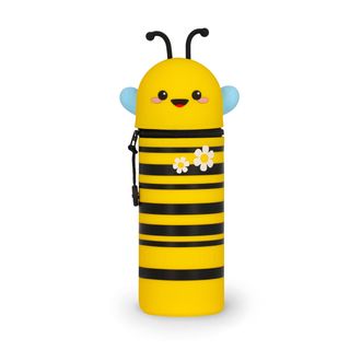 Bee Caja de silicona de diseño amarillo