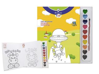 Libro De Colorear Acuarelas Bismark