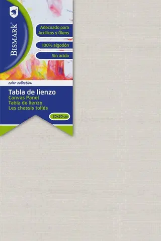 Tabla De Lienzo Para Acrílicos Y Oleos Bismark