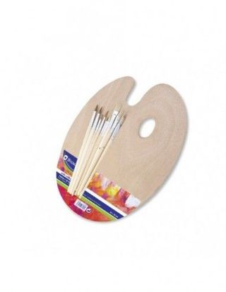 Paleta +10 Pinceles Bismark