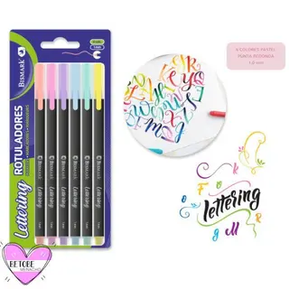 Rotuladores Lettering 1mm Bismark