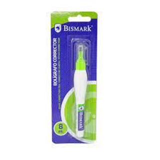 Bolígrafo Corrector 8ml. Bismark