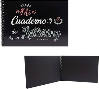 Mi Cuaderno De Lettering Negro Bismark