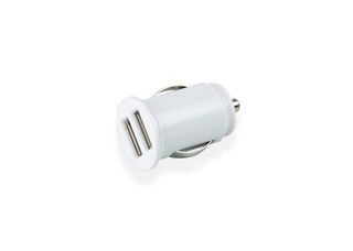 Car Charger Dual Usb - White Greenmouse